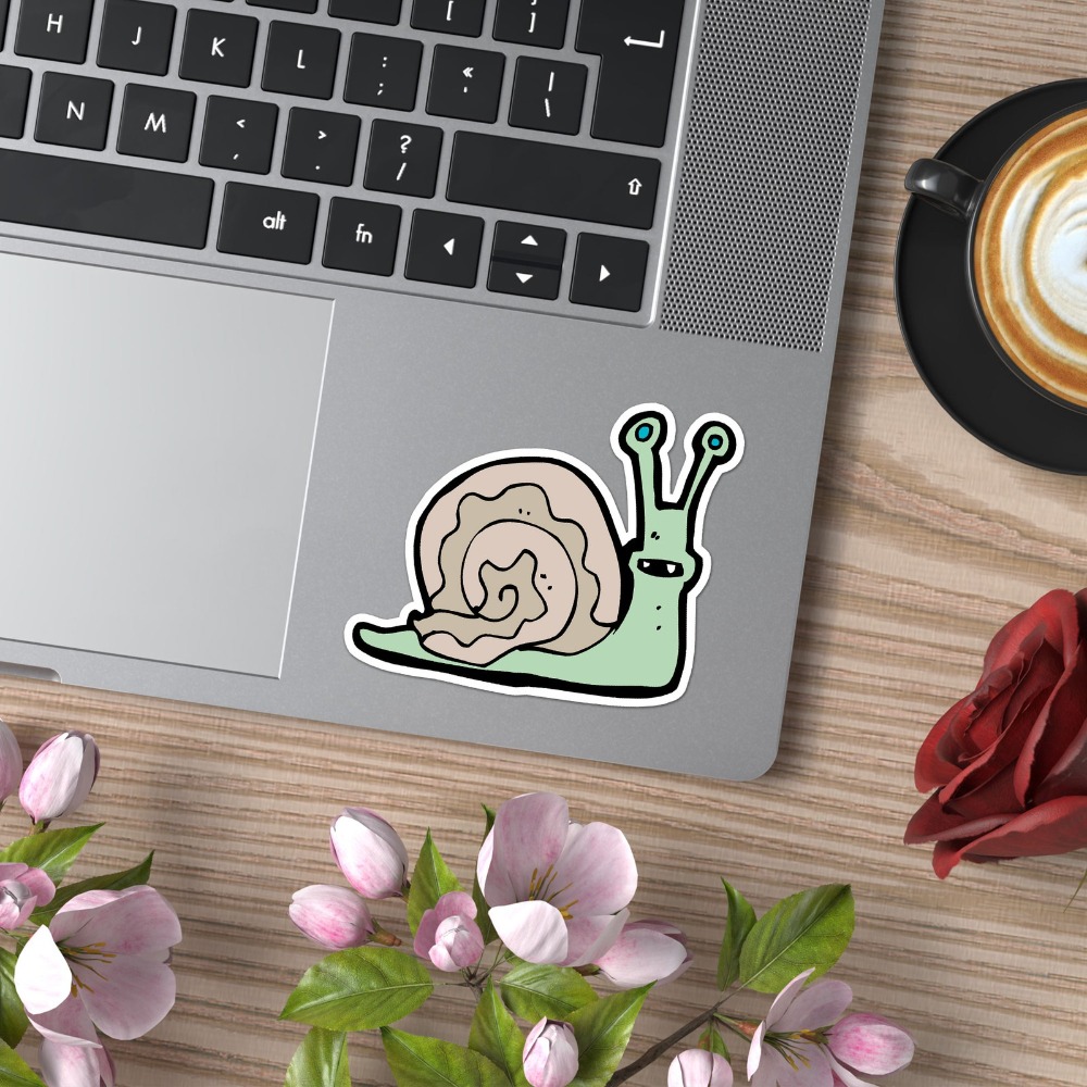 Kreskówkowy Ślimak Winylowa Na – Laptop Accessories Best recenzja i cena