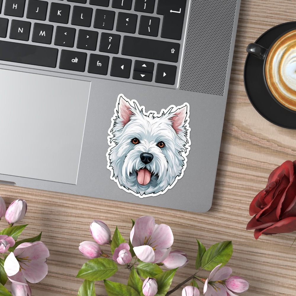 Naklejka na motocykl Westie We – Laptop Accessories Best recenzja i cena