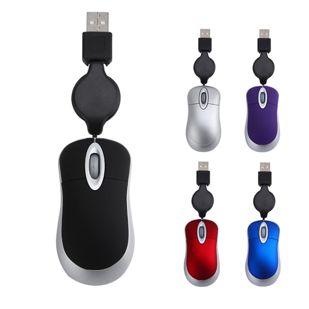 Przenośna Optyczna Mini Myszka – Laptop Electronics Accessories recenzja i cena