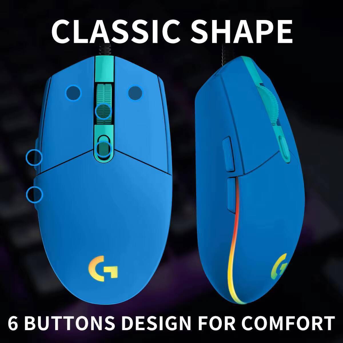 Logitech G203 Prodigy Przewodo – Logitech Mouse G203 recenzja i cena